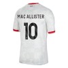 Maglia ufficiale Liverpool Mac Allister 10 Alternativa 2024-25 per Bambino